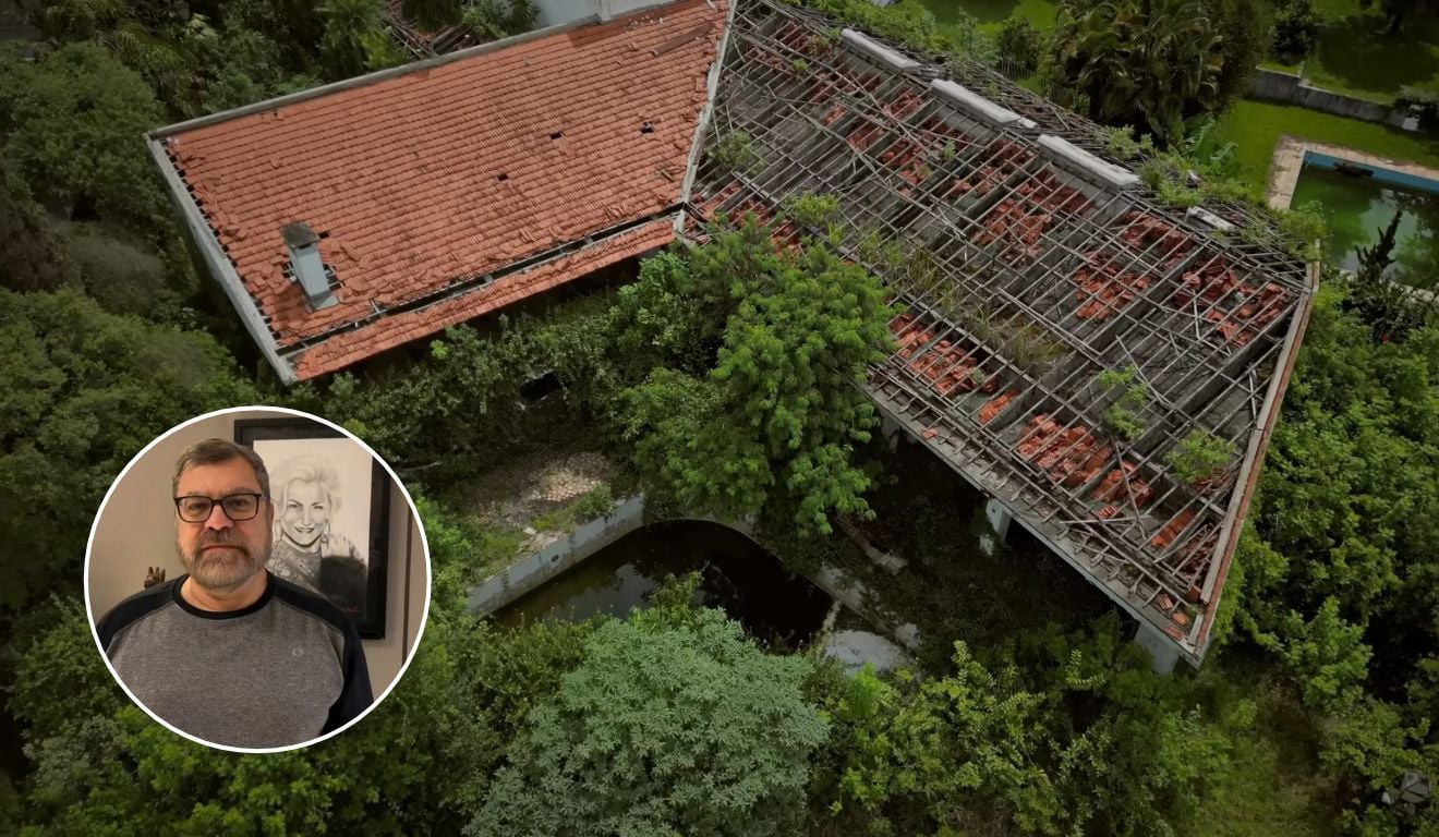 Filho de Hebe se revolta com invasões à casa em ruínas onde viveu com a apresentadora