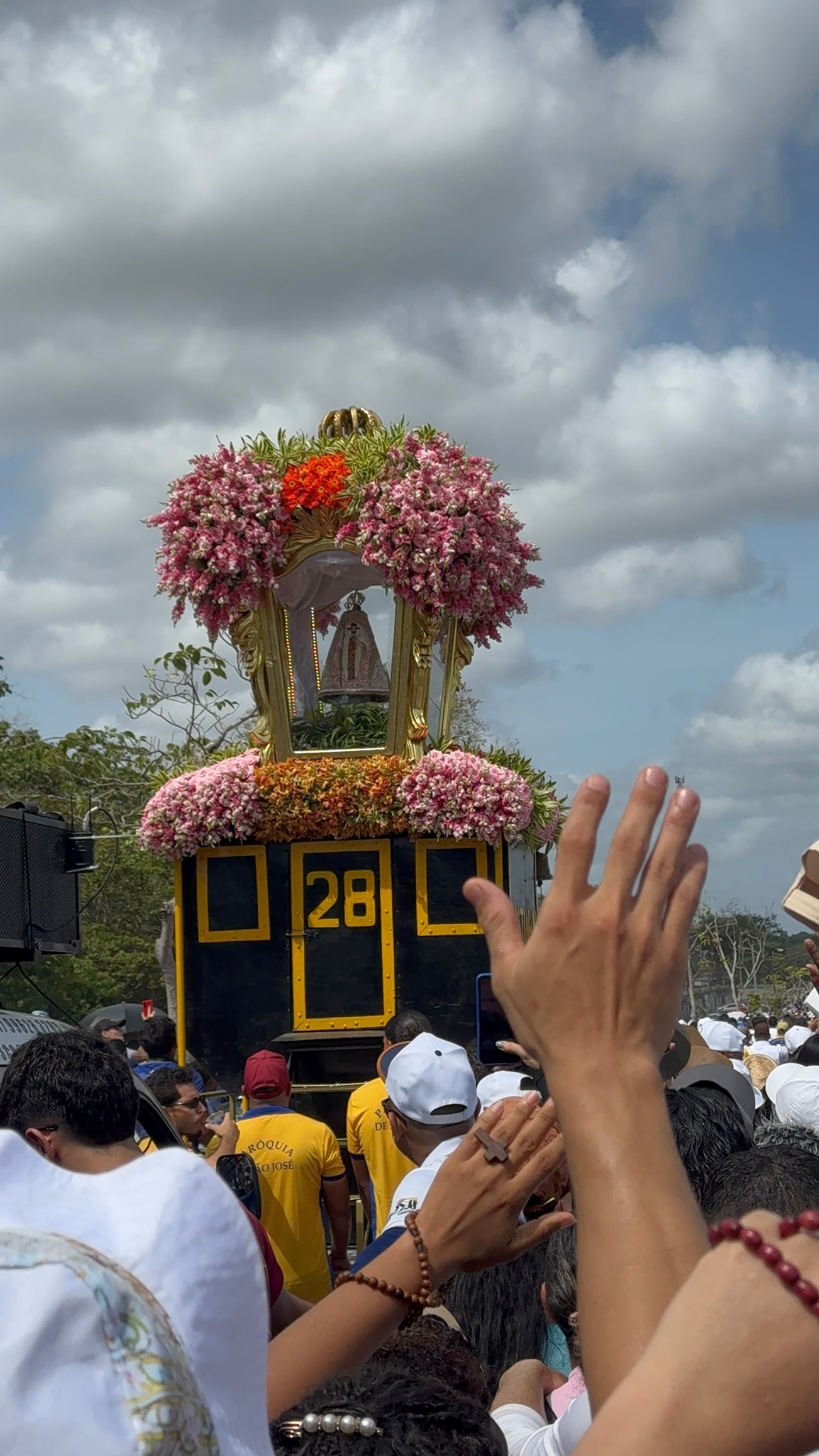Romaria de Castanhal a Apeú completa 28 anos de devoção; veja como foi