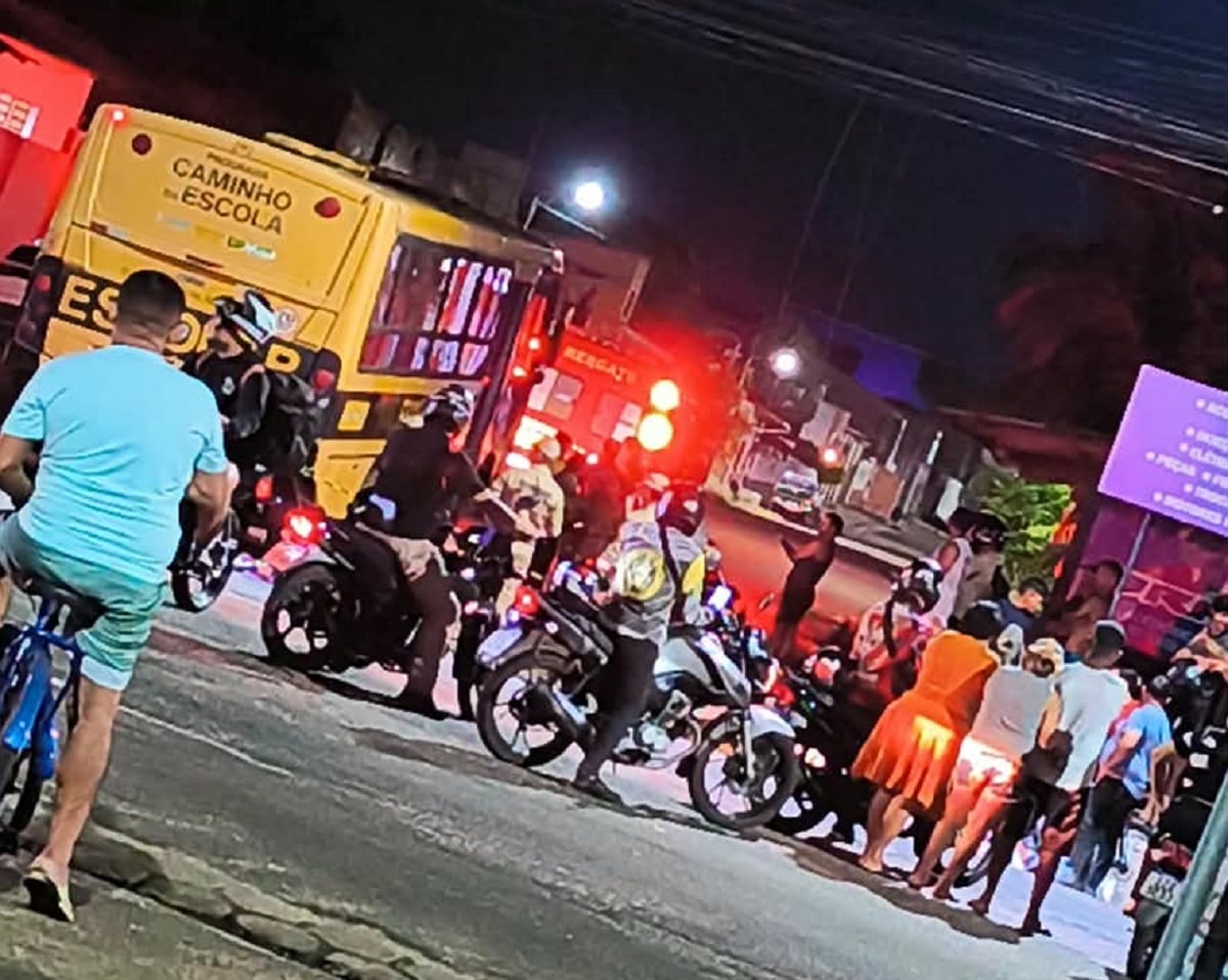 Ônibus escolar passa por cima e mata ciclista em Castanhal