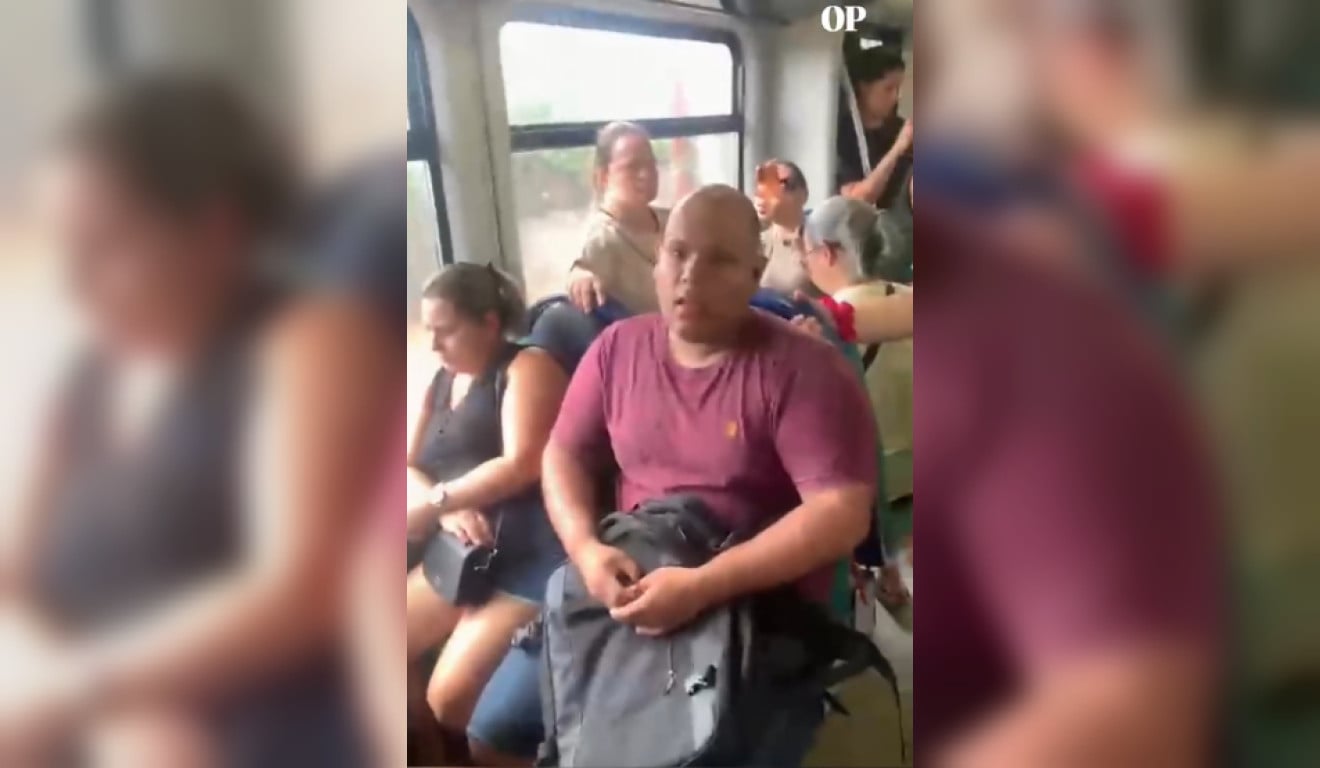 Homem se recusa a sair de vagão exclusivo feminino publica vídeo defendendo o não respeito à regra
