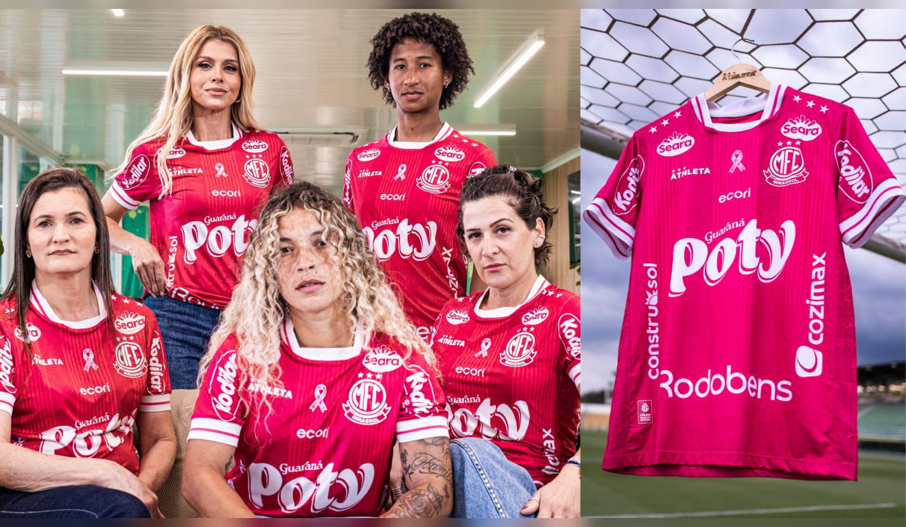Mirassol lança camisa em homenagem ao Outubro Rosa; veja preços e onde comprar