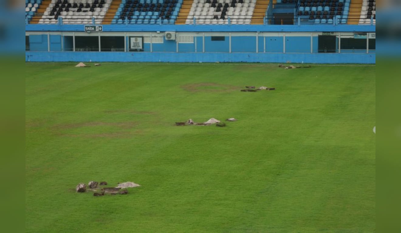 Novo gramado do Paysandu terá nivelamento a laser e 60 dias de preparação