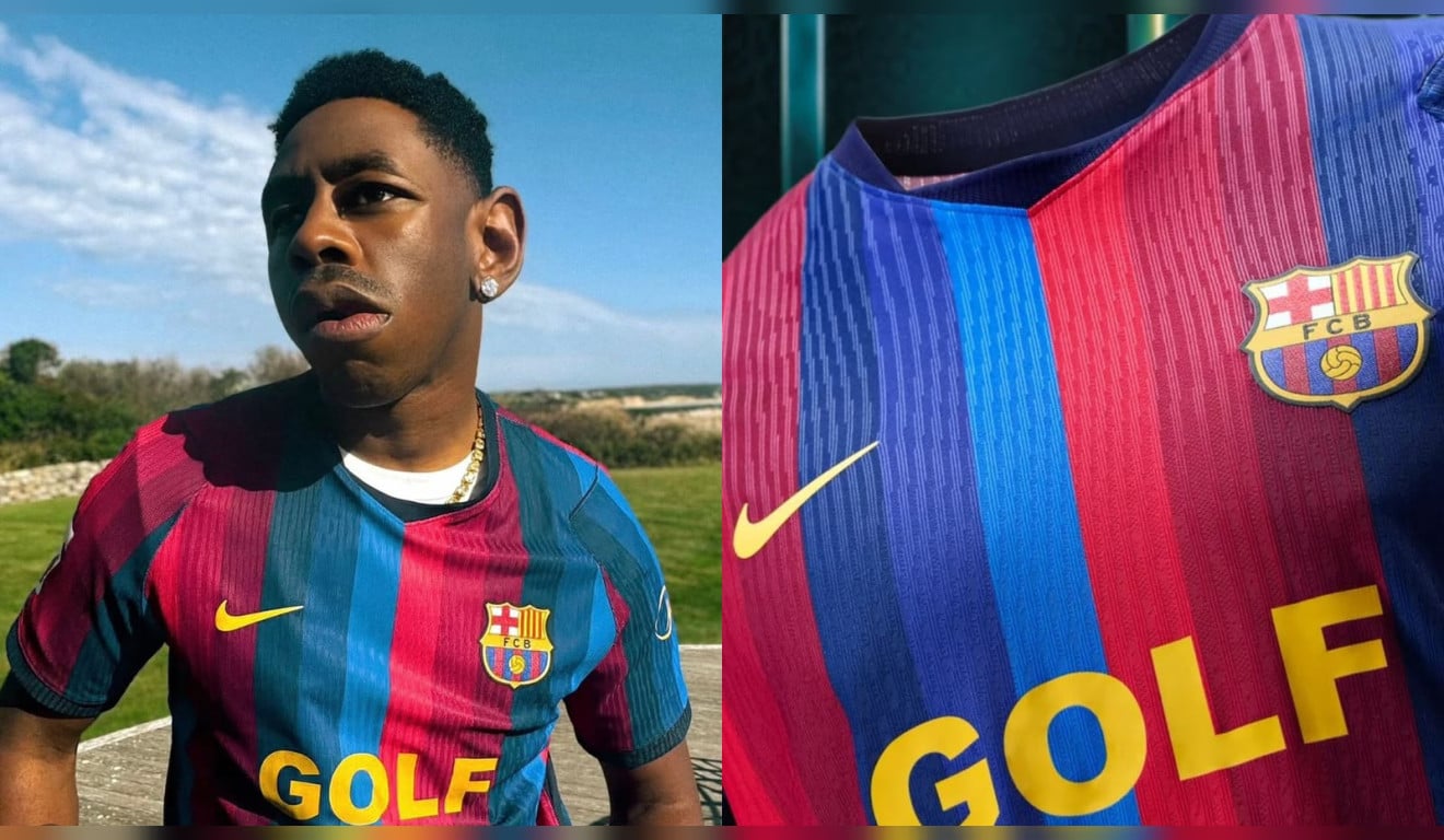 Barcelona lança camisa especial para o El Clássico com Tyler, The Creator; veja preços e onde comprar