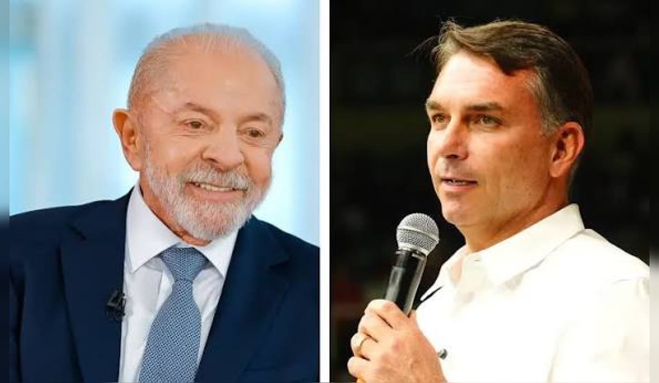 Empate técnico no 2º turno: Flávio Bolsonaro tem 46%, e Lula, 44%