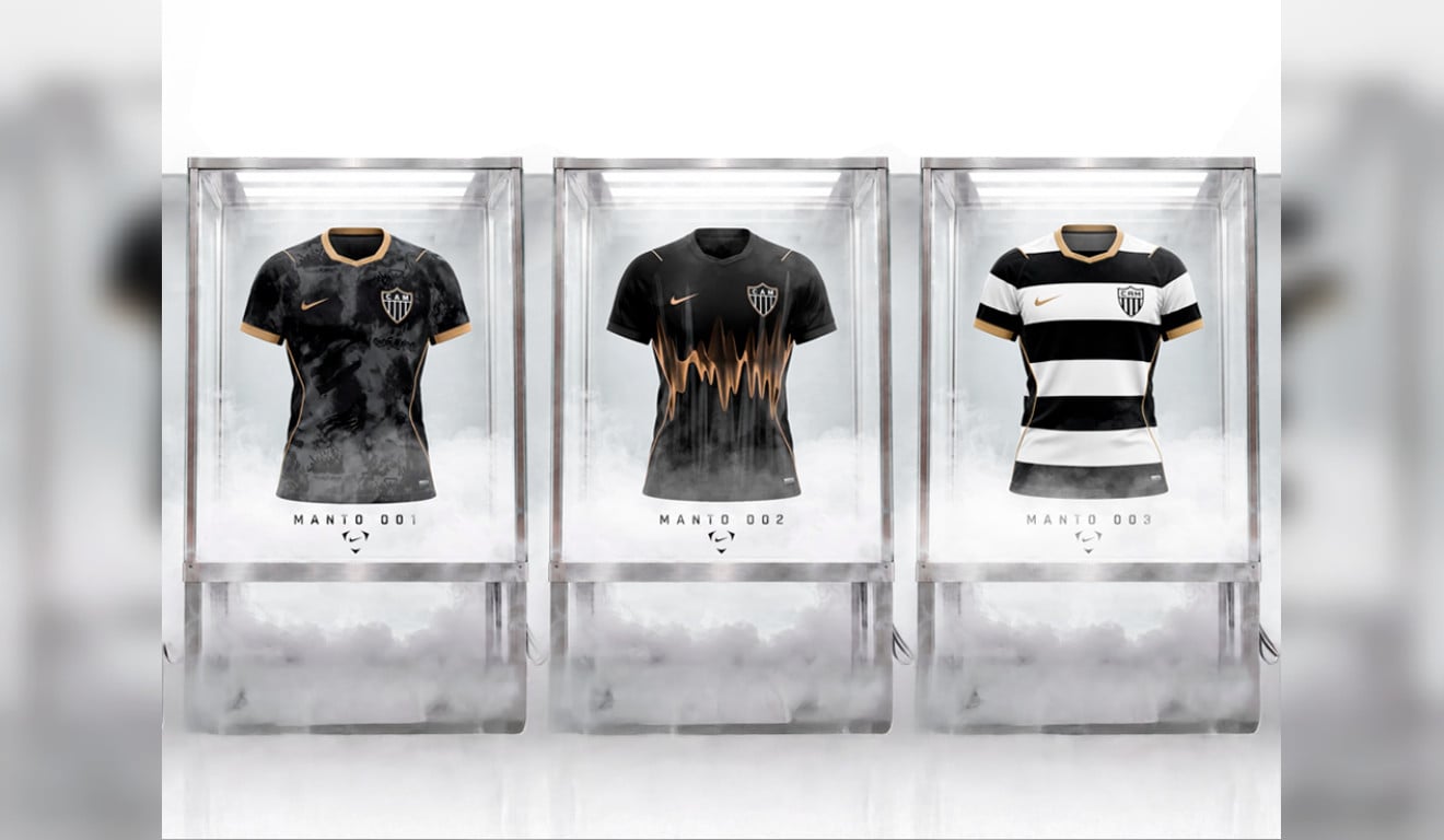 Galo terá camisa escolhida pela torcida; veja os 3 modelos finalistas