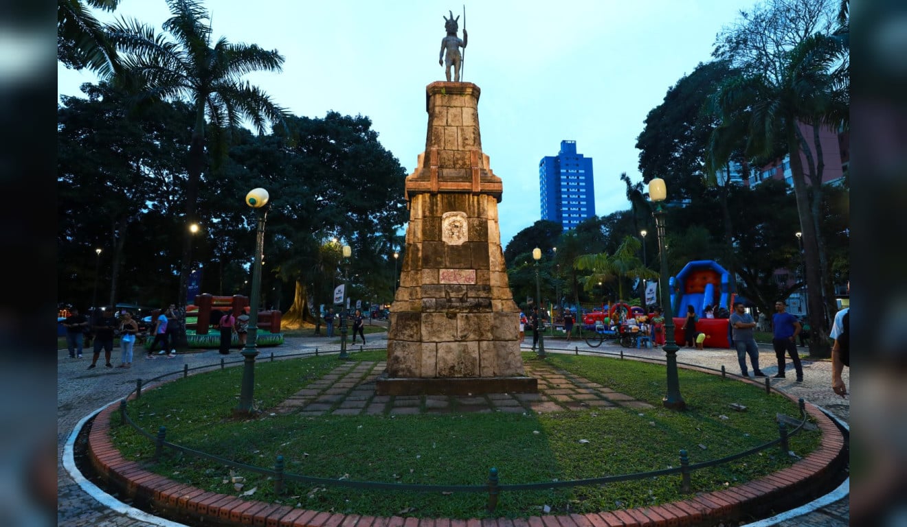 Fotos: Obras de requalificação em praça histórica de Belém avançam em mais de 80% de execução
