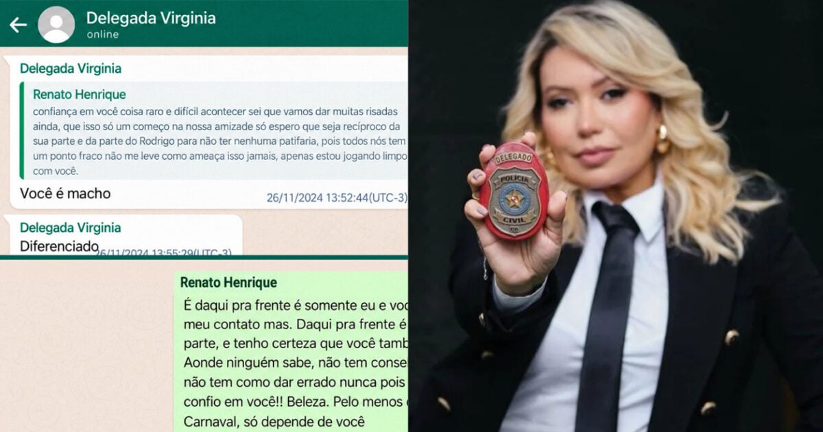 Prints revelam conversa entre delegada do Pará e suspeito do PCC: “Macho, diferenciado”