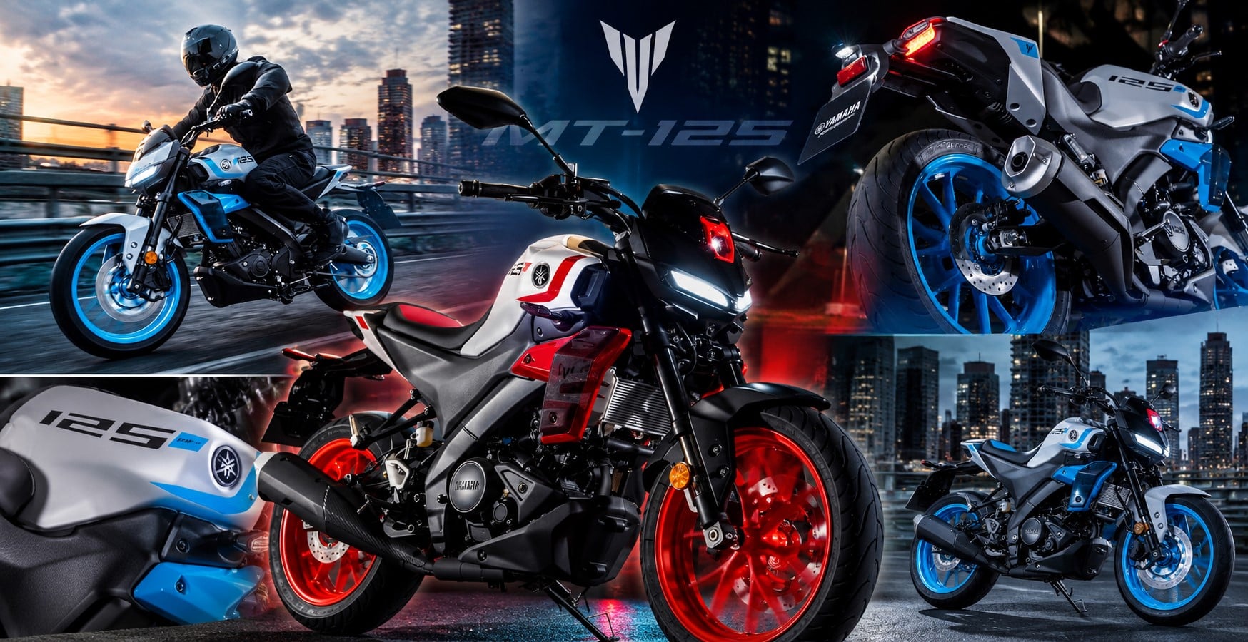 Yamaha surpreende com nova MT-125 2027, visual agressivo e tecnologia de motos maiores; veja